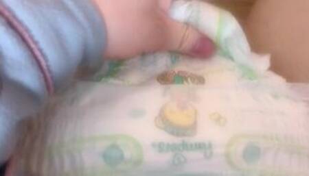 ABDL Diaper Month Day 6 Pampers BIG