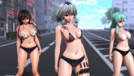Touhou MMD Sakuya who is inevitable to stare is new thang mmd r18 3d hentai nsfw ntr vtuber