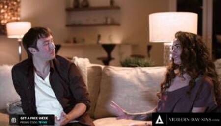 MODERN-DAY SINS - PAWG Lesbian Couple IS CRAVING EX-BOYFRIEND'S DICK! THEY HAD AN FFM 3-WAY!