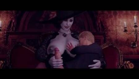 RESIDENT EVIL VILLAGE - MUSTURBATION AND SUCK BOOBS !!! ( DONT FORGET SUBSCRIBE )