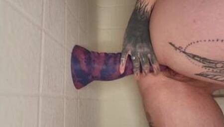 Cumming on the kraken tentacle