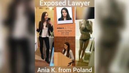 Ania K. from Poland: Lawyer to Webslut