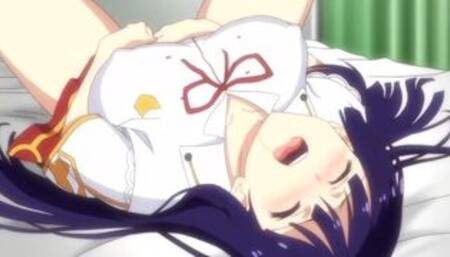 Schoolgirl can't stop Masturbating in Class with others seeing