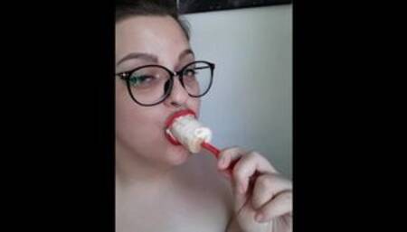 Who wants an icy snack ?