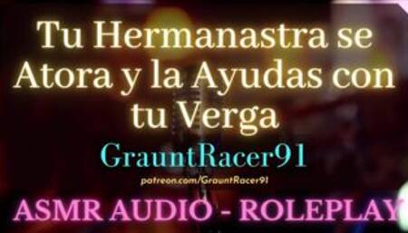 "Onii-chan~" You Penetrate Your Stuck Stepsister's Vagina - ASMR Audio Roleplay