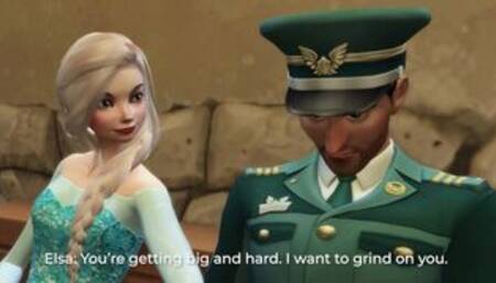 Elsa Fucks The Royal Guard In A Sauna - Frozen Betrayal 4 - 3d Hentai