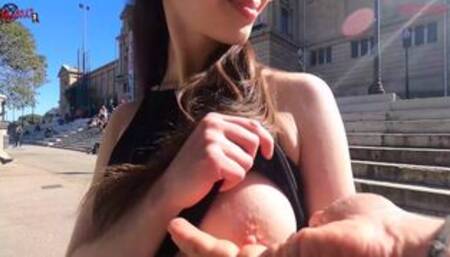 Public sex on the streets of Barcelona - DOLLSCULT