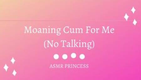 Moaning “Cum For Me” On Repeat ASMR