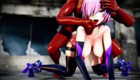 Mash ONE mmd r18 3d hentai fate grand order knight