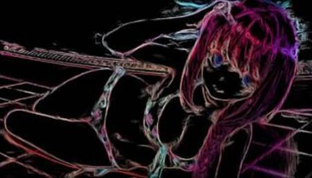 Anime Girls ~ Coloring Sketches 1