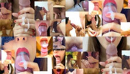 Ejaculation best feature by a horny wife.