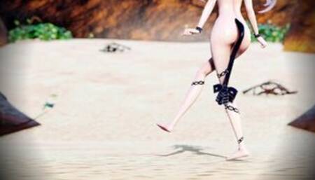 Mesugaki Nude Beach fuck hard mmd r18 3d hentai nsfw