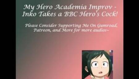18+ Audio Inko Midoriya Takes a Big Black Cock!
