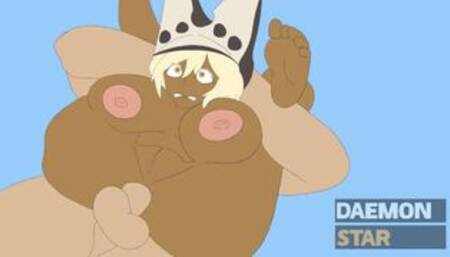 they fuck Ramlethal Valentine from Guilty Gear