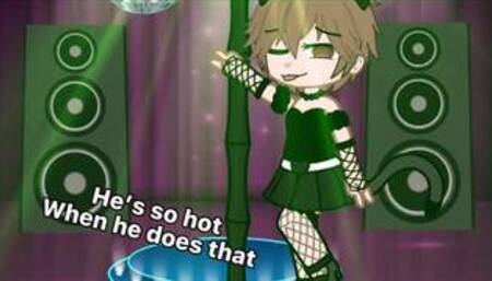 The gay striper and the gay horny bartender {{GACHA LIFE}}<3
