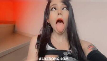 Hot Ahegao SnapChat Compilation AliceBong