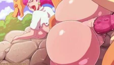 Charizard fucks Jessie