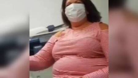 Big tits on mature bbw