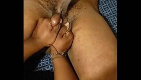 Extremely hard ball squeezing, performed by my mistress.