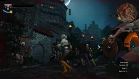 Ciri ryona + ragdoll default outfit - The Witcher 3