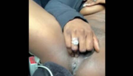 At The Car Wash Playing With My Pussy