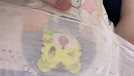 ABDL Diaper Month Day30 Pampers XXL