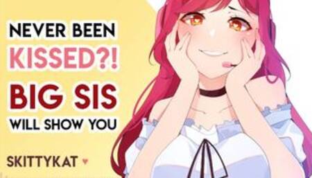 Big Step-Sis Will Be Your Girlfriend [ASMR] [Gentle Fdom] [Kisses & Blowjob]