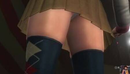 doa5 kasumi vs hitomi fight ryona