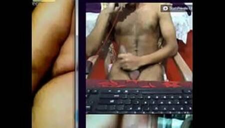 BBW Indian Aunty G call with me and a stranger naughtybigee