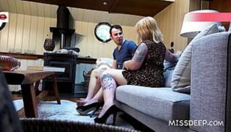 Hahaha. stupid woman. wife of boss FUCKED: FOXXY ANGEL (FULL SCENE) - MISSDEEP.com