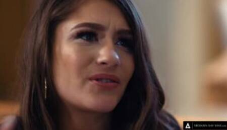 MODERN-DAY SINS - Curious Teen's FIRST TIME Trying Anal Ends With GUSHING ANAL CREAMPIE!