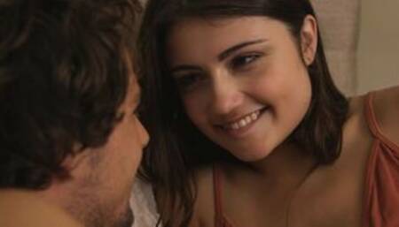 Sensual small-tit brunette Adria Rae penetrated in the missionary pose