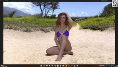 Знакомство с моей игрой - "Friends", DAZ Studio, Rendering, Ren'Py