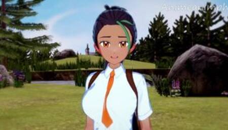 POKEMON SCARLET AND VIOLET NEMONA HENTAI