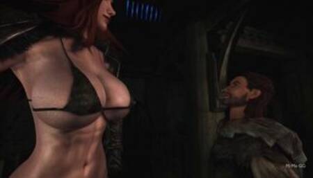 Redhead grows in front of you - Skyrim Mini-GTS