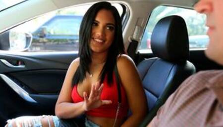 Alina Belle takes a big dick from her friend's husband