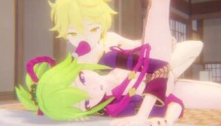 Kuki Shinobu Genshin Impact 3D HENTAI Part 3/4