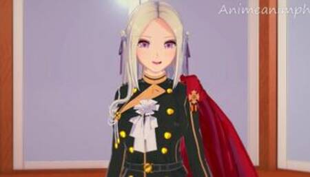 FIRE EMBLEM THREE HOUSES EDELGARD (pre-time skip) HENTAI 3D