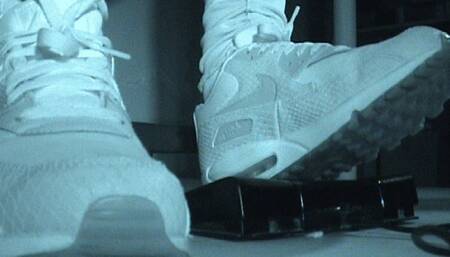 My cock is only a toy for Tanja under her Nike AirMax 90s - Cam 3