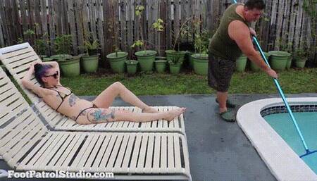 Pool Boy's Punishment with Mandy Faery - MP4 (HD720p)