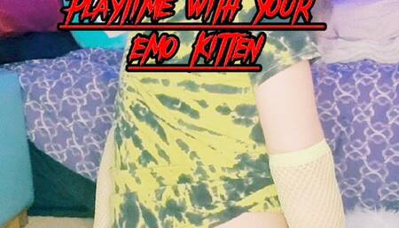 Playtime with your emo Kitten