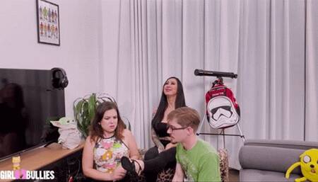 Lily Lane Bullies Her Nerdy Neighbors SD