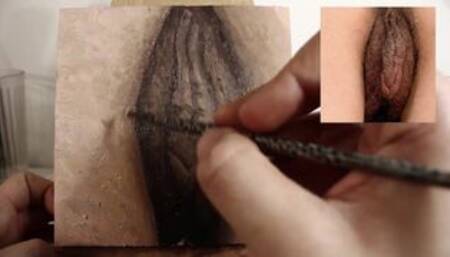 JOI OF PAINTING EPISODE 9 - Thigh