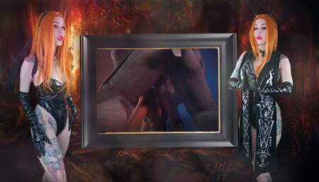 Worship Satan's fat nasty dick, stretch your asshole ! -GAY JOI , ASMR