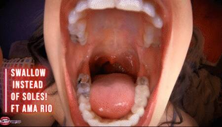 Swallow Instead Of Soles! Ft Ama Rio - HD MP4 1080p Format