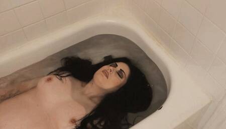 M - Relaxing in the bath