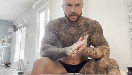 footboy assistant looking after me and maintaining Daddys feet