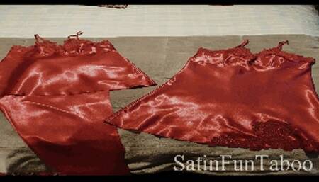 Cum on me and into me Private POV cfnm satin lingerie clip FULLHD 1080p