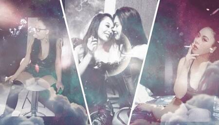 deep inhale and eargasm moan exhale