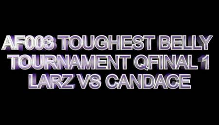 AFF003 quarterfinal #1  Candace vs Larz